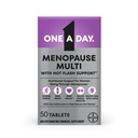 One A Day Women's Menopause Multivitamin with Vitamin A, Vitamin C, Vitamin D, Vitamin E and Zinc for Immune Health Support, Bone Health, 50 Count (New Packaging)