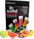 Sugar-Free Electrolyte Powder Hydration Packets | High Potency Clean Electrolytes Without Stevia | Zero Calorie Electrolytes for Fasting | Water Additive Drink Mix (Variety Pack)