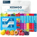 30 Sticks Electrolytes Powder Packets, 6 Flavors Sugar Free Hydration Packets Electrolyte Liquid Daily Low Sodium, 0 Calorie