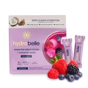 Belle HydroBelle Electrolyte Powder Drink Mix, Very Berry, Sugar Free Hydration Packets Made with Coconut Water and Electrolytes, Vegan, Keto, and Dairy Free, Travel Friendly, 32 Count