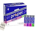 MOOCHI Propel Electrolyte Hydration Powder Packets - Zero Sugar, Refreshing Flavors (Raspberry Lemonade, Grape, Berry, Kiwi Strawberry) - 40 Pack for Instant Hydration Custom Bundled