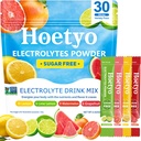 Electrolytes Powder Packets - Sugar Free Electrolyte Powder Drink Mix - 30 Sticks Daily Rapid Hydration Packets for Sports & Dehydration - Variety Pack of Summer Flavors, Keto Friendly, Vegan, Non-GMO