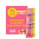 30ct - Cordyceps Mushrooms Hydration Drink Mix - Tropical Berry Citrus - Sugar Free Electrolytes Powder Packet - Electrolyte Sticks with Mushroom Extract - Instant Hydration