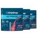 DripDrop Hydration - Electrolyte Powder Packets - Piña Colada, Mango, Açaí, Passion Fruit, Watermelon, Berry, Lemon, Orange, Fruit Punch, Grape, Strawberry Lemonade, Cherry - 96 Count