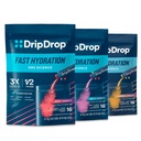 DripDrop Hydration - Electrolyte Powder Packets - Piña Colada, Mango, Açaí, Passion Fruit, Watermelon, Berry, Lemon, Orange, Fruit Punch, Grape, Strawberry Lemonade, Cherry - 48 Count