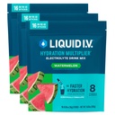 Liquid I.V.® Hydration Multiplier - Watermelon | Electrolyte Powder Drink Mix | 3 Pack (48 Servings)