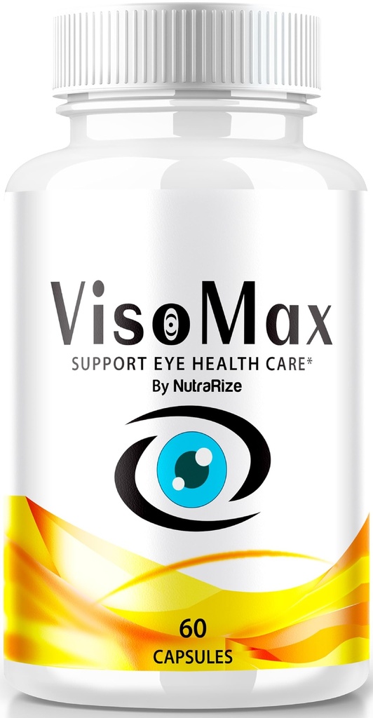 NutraRize VisoMax Capsules, Official Eye Health Formula, All-Natural Eye Supplement to Maintain Normal Vision, Viso Max Support Visual Performance, Viso Max Pills Review (60 Capsules)