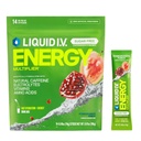 Liquid I.V.® Hydration Multiplier Sugar Free + Energy - Pomegranate Punch | Electrolyte Powder Drink Mix | 1 Pack (14 Servings)