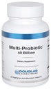 Douglas Laboratories Multi-Probiotic 40 Billion | Provides Probiotics and Prebiotics to Support Gut Microflora and Immunity* | 60 Vegetarian Acid-Resistant Capsules