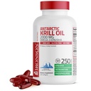 Bronson Antarctic Krill Oil 2000mg with Omega-3s EPA, DHA, Astaxanthin and Phospholipids 250 Softgels