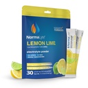 NormaLyte Lemon Lime - Electrolyte Powder Packets | Clinically Studied Electrolyte Drink Mix | 30 Count Effective Hydration Sticks