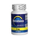 Melatonin 6mg Fast Acting – Natural Sleep Support Supplement – Supports Restful Sleep, Jet Lag Relief & Circadian Rhythm – Non-Habit Forming – 60 Tablets