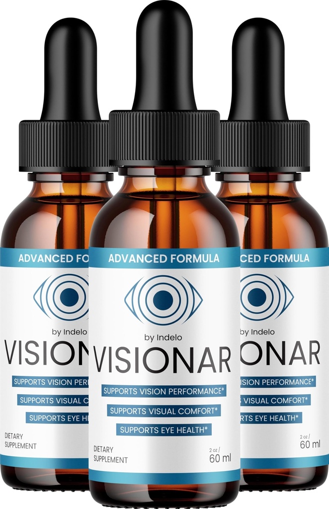 Visionar Drops – Advanced Liquid Formula for Eye Wellness & Daily Visual Support (3 Month Supply)