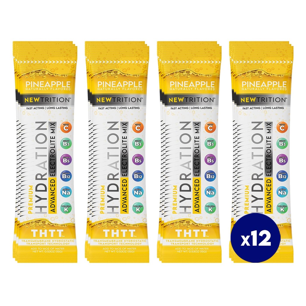 Hydration Powder, Electrolyte Powder Packets, Naturally Flavored Hydrating Packets for Water, Fast Acting Hydrate Electrolytes with Vitamins C & D