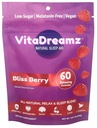 Melatonin-Free Sleep Gummies | Magnesium, Ashwagandha, Tart Cherry & L-Theanine | Natural Calm & Restful Sleep Support | Vegan, 1g of Sugar | 60 Count - Bliss Berry