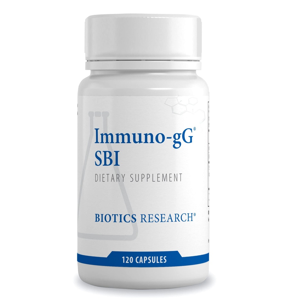 BIOTICS RESEARCH Ultimate Immuno-gG® SBI, Complete Gut Health and Immune Support, Dairy Free, Immunoglobulin Concentrate for Immunity and Enhanced Digestive Support, Gut-Friendly, Allergen Free.