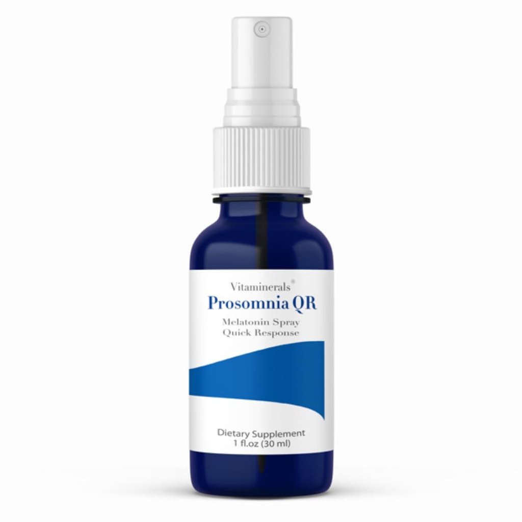 Vitaminerals 133 Prosomnia QR, Natural Melatonin Sleep Aid Spray, 1oz