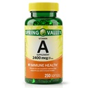 KP+ Vitamin A 2,400 mcg (8,000 IU) | Eye & Immune Health | Gluten Free | 250 Softgels | Pack of 1