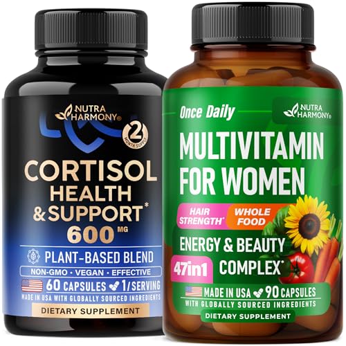 NUTRAHARMONY Cortisol Support & Multivitamin for Women Capsules