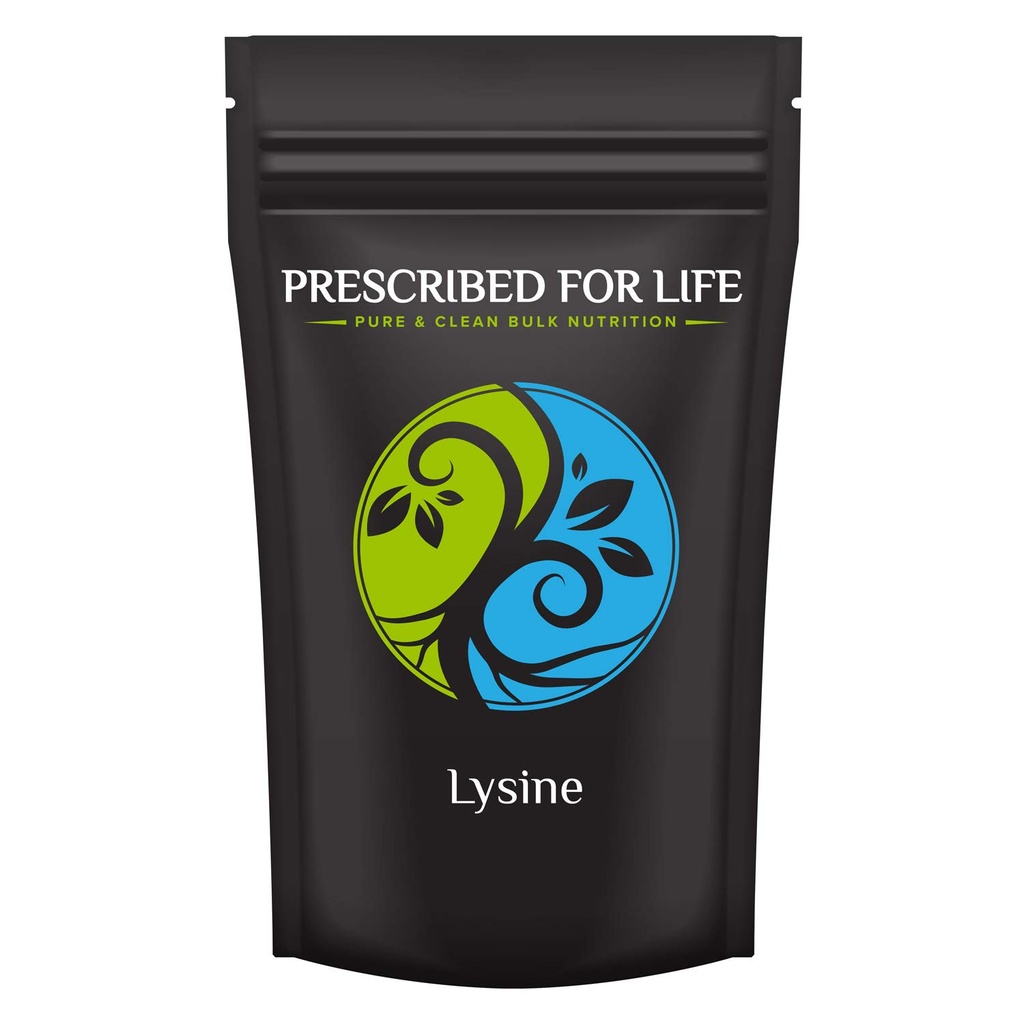 Prescribed For Life Lysine (L), Pure USP Granular Amino Acid (L-Lysine Monohydrochloride) (340g)
