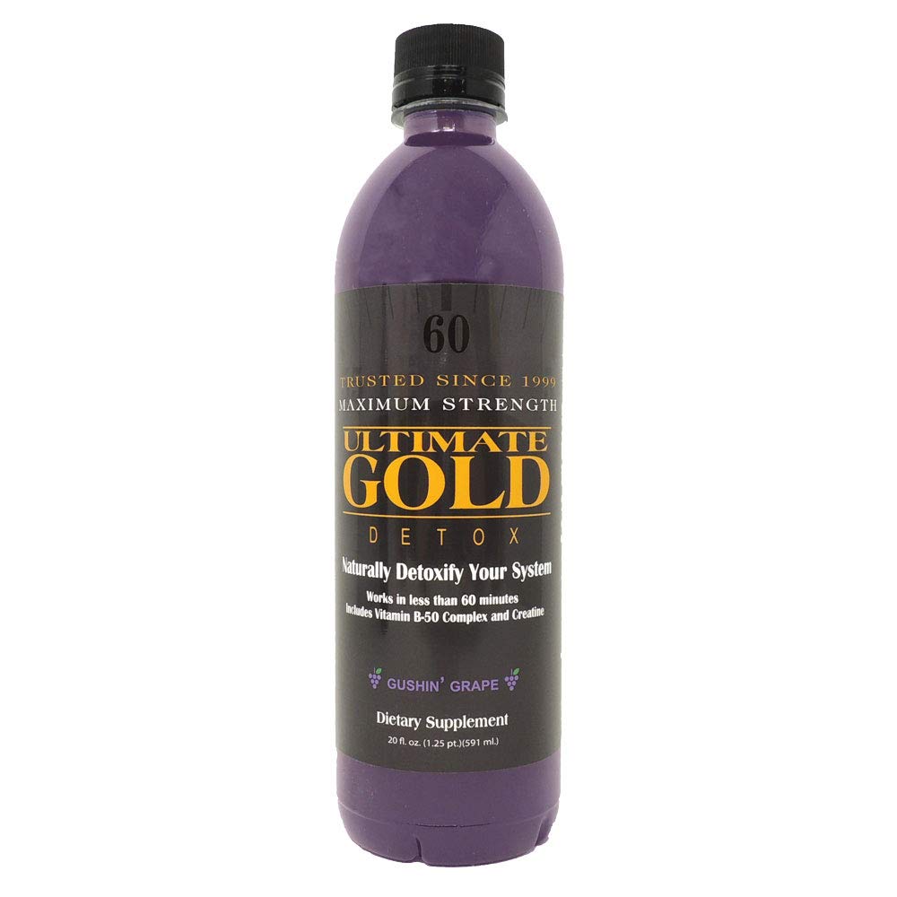 Detox Drink - 20oz / Gushin' Grape