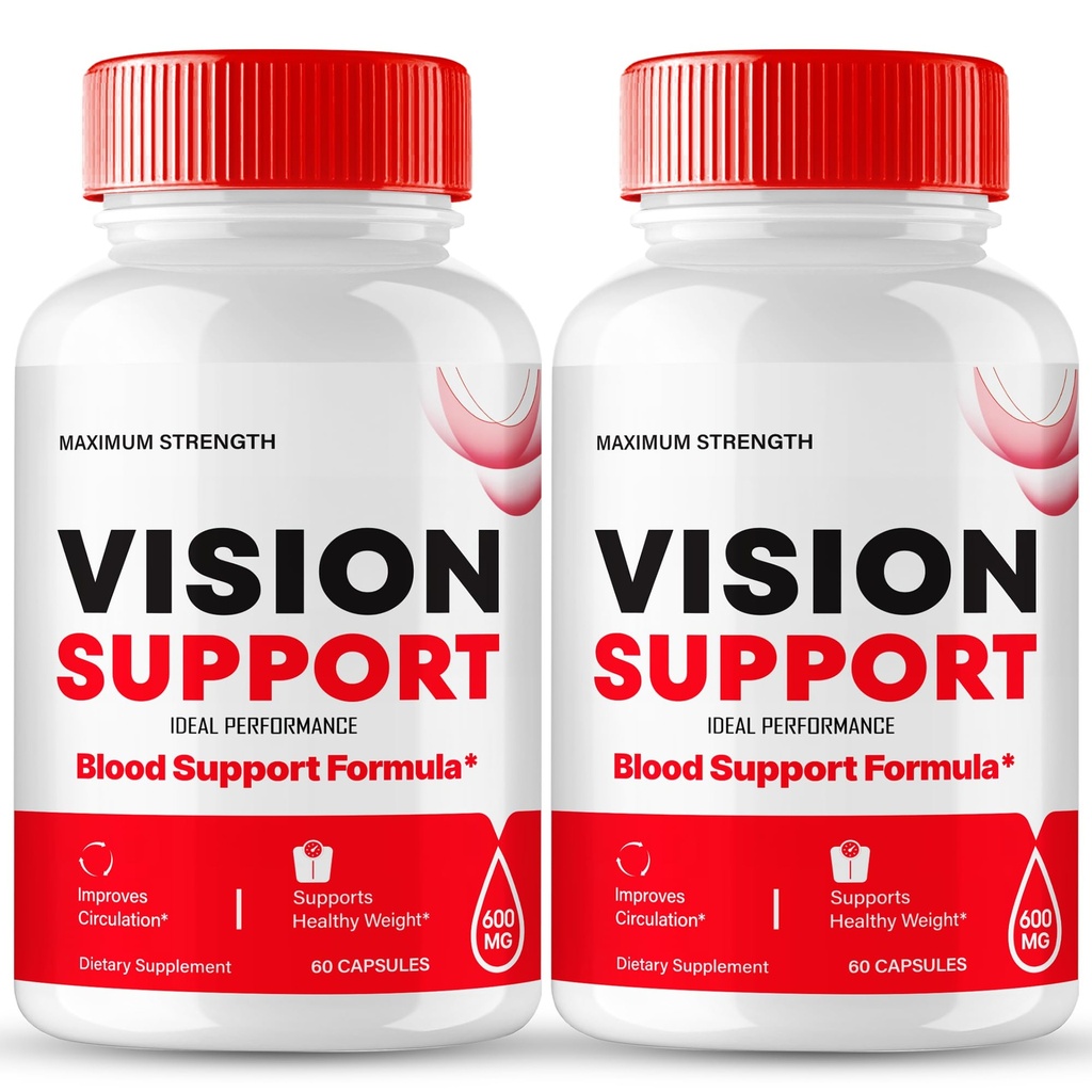 Vision Support Capsules, Vision Support Supplement Pills, VisionSupport for Healthy Vision and Eye Function Support, All Natural Advanced Formula Eye Health Support Reviews (2 Pack)