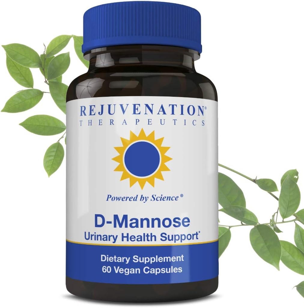 Rejuvenation Therapeutics D-Mannose | Premium Organic (60 Vegan Capsules)