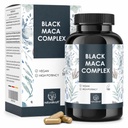 Black Maca Complex Capsules – High Strength & Effective with 3000 mg Black Maca Root Extract, 2000 mg Yellow Maca Root Extract & Ginseng – Developed & Tested in Germany