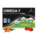 Organic Omega 7 Sea Buckthorn Oil Capsules - Omega 7, 3-6-9 Supplements for Skin, Eye, Hair & Nail Health, Hydration & Wellness Support，USDA-Certified, 30 Softgels, Travel-Friendly