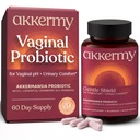 Vaginal Probiotics for Women with Akkermansia, L. Crispatus, Cranberry Pills, & D-Mannose - Supports Vaginal pH Balance for Women, UTI Support & BV Prevention - 60 Day Supply | USA Made