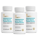 Xtendlife Green Lipped Mussel Supplement – 2400mg Joint Support Formula with Omega‑3 Fatty Acids – New Zealand Sourced Mussel Powder for Mobility & Flexibility – 120 Capsules (3 Pack), 90 Day Supply