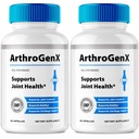 ArthroGenX Joint Supplement Capsules, Official ArthroGenX Maximum Joint Relief Pills, Maximum Strength, Natural Support Joint Flexibility, Comfort & Movement, Arthro Gen X Reviews (2 Pack)