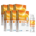 Vita Sciences Maxasorb Vitamin D3 Cream 2,000 IU, Topical Formula - 6 Pack | Delivers 2,000 IU of Topical Vitamin D3 Cream Per Pump - Fast-absorbing, Non-greasy, Paraben-Free Daily Skin Moisturizer.