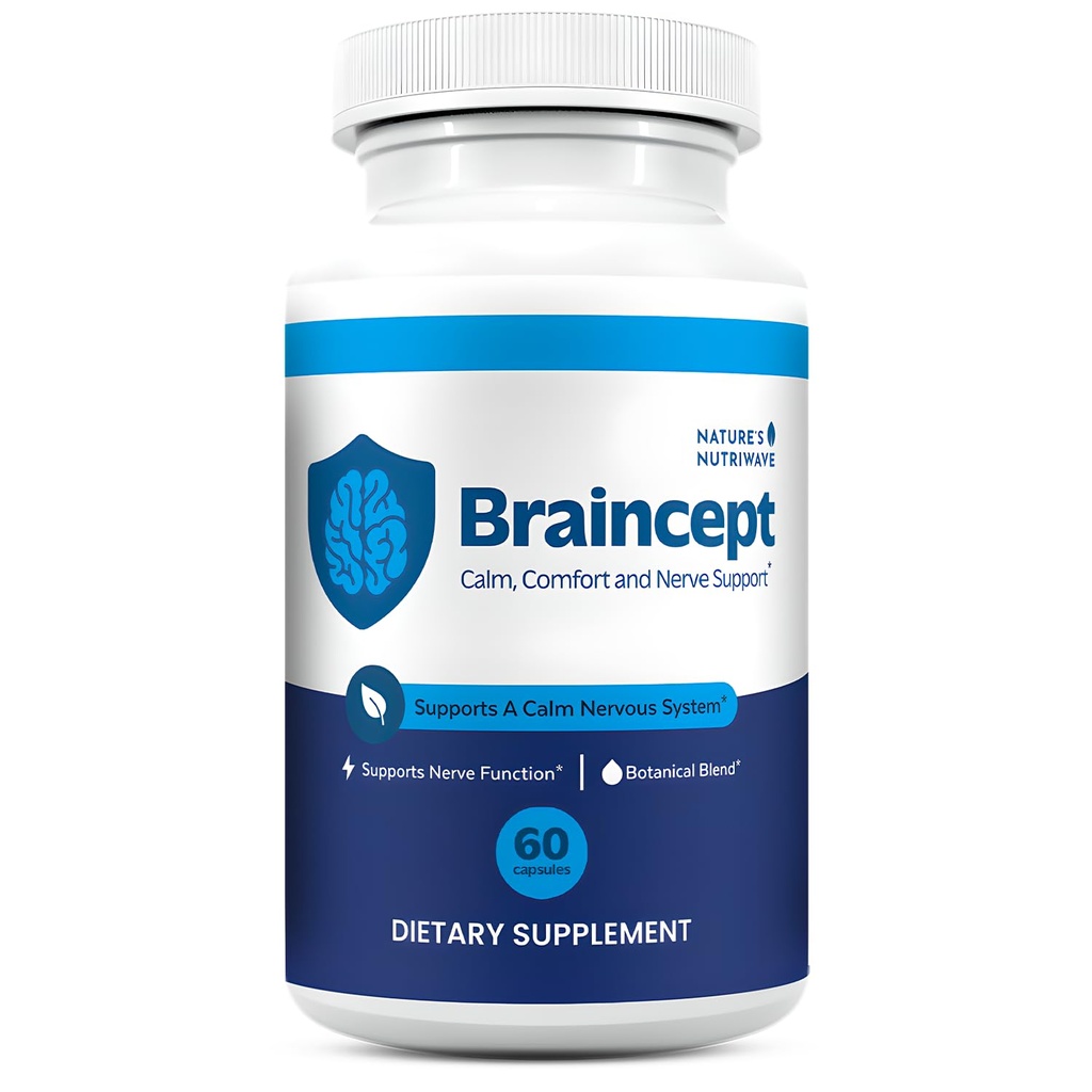 Braincept – Bacopa, Rhodiola & Panax Ginseng – 60 Ct, 1 Month Supply | Also includes BCAA blend with Bacopa, Rhodiola, L-Theanine & Panax Ginseng | Non-GMO, Stimulant-Free, USA