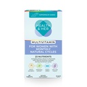 Health & Her Natural Cycles, Women's Multivitamin, Vegan, 30 Day Supply | Daily dietary supplement with iron, magnesium & calcium for support during menstural cycles; Vegan, gluten free; 60 Tablets