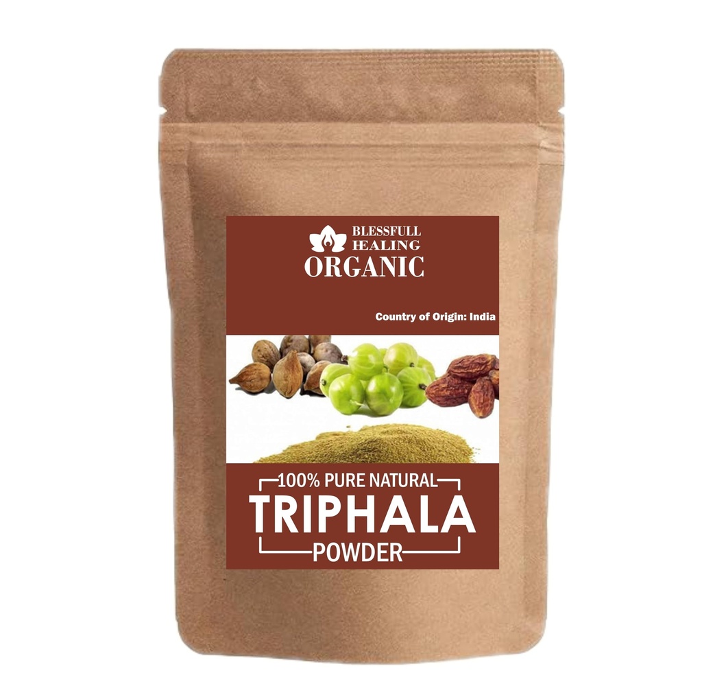 Blessfull Healing Organic 100% Pure Natural Triphala Powder | 300 Gram / 10.58 oz