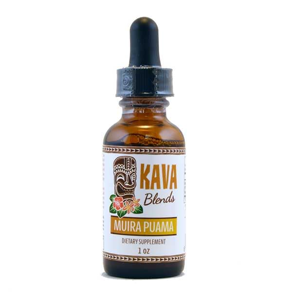 Muira Puama Kava Tincture Blend – Natural Energy, Focus & Mood Support | Noble Kava Root & Muira Puama Extract