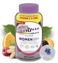 Silver Women’s Multivitamin 50 Plus, 275 Tablets – Multivitamin & Multimineral Supplement with Vitamin D, B Vitamins & Antioxidants, Supports Energy, Bone, Immune, Hair Skin & Nails Health