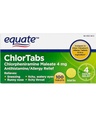 Chlorpheniramine Maleate 4mg – Equate Allergy Relief Medicine, Chlortabs Tabletten Antihistamine Tablets – Compare to Chlor-Trimeton – Over the Counter Medication