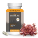 Mountain Peak Nutritionals Osteo Supplement - Organ & Strong Bone Support, Promotes Bone Health - With Vitamins D3, K2, Calcium, and Magnesium - Bone Building & Strengthening (120 Vegetarian Capsules)