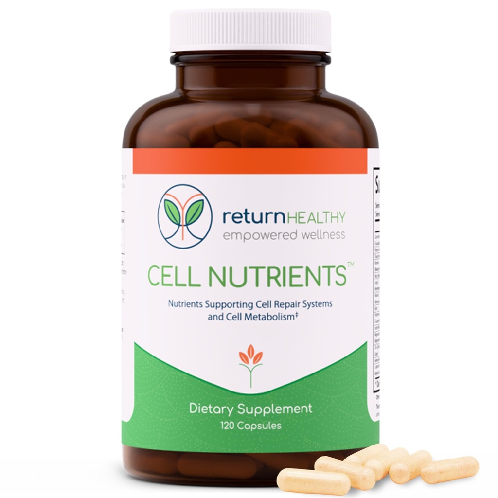 Cell Nutrients | Promotes Cell and Membrane Repair & Cell Metabolism | Helps Fight Tick-Borne Infections & More | Mitochondrial Supplements | Non-GMO, Vegan, 120 caps