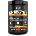 Electrolytes Powder with Caffeine - Enhanced Keto Energy & Hydration Drink Mix - Zero Sugar Electrolyte Powder w BCAAs B-Vitamins Potassium Zinc Magnesium - (90 Servings | Pink Lemonade)