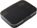 Large Pill Organizer 9 Compartments Pill Case Moistureproof Pill Box with Removable Partition Portable Tablet Box for Fish Oil, Vitamin Supplements Tool