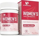 Probiotics for Women - 300 Billion CFU Probiotic, 12 Strains Probiotics with Prebiotics Cranberry, Selected Women’s Probiotic for Women’s Daily Digestive Gut Vaginal & Urinary Health, 60 Capsules