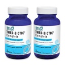 Klaire Labs SFI Health Ther-Biotic Complete - 25 Billion CFU Gut Probiotics for Women and Men - Hypoallergenic, 12 Strain Probiotic Capsules for Digestive Health and Immune Support (60 ct, 2 Pack)