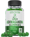 Atlantis Nutrition Ashwagandha Gummies - Ashwagandha Extract 30:1 - Promotes Calmness, Improves Mood, Boosts Energy Levels & Strengthens Immune System - Formulated w/Vitamin D & Zinc - Vegan | 60 Ct