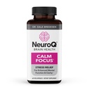LifeSeasons NeuroQ Calm Focus Capsules - Stress Relief Supplement - Supports Mental Function & Relaxation - Sensoril Ashwagandha, Magnesium, GABA, L-Theanine, Andean Cocoa & Kava Kava - 60 Capsules
