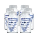 Research Verified Brain Booster - Brain Supplement for Memory and Focus, Nootropic Supplement for Cognitive Support - 360 Vegan Capsules - 6 Bottles