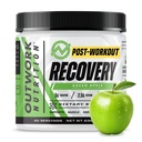 Outwork Nutrition Post Workout Recovery Powder - Creatine Monohydrate, KSM-66 Ashwagandha & Tart Cherry - Speeds Recovery, Eases Soreness - Creatine Powder for Men & Women, Green Apple, 240 Gr