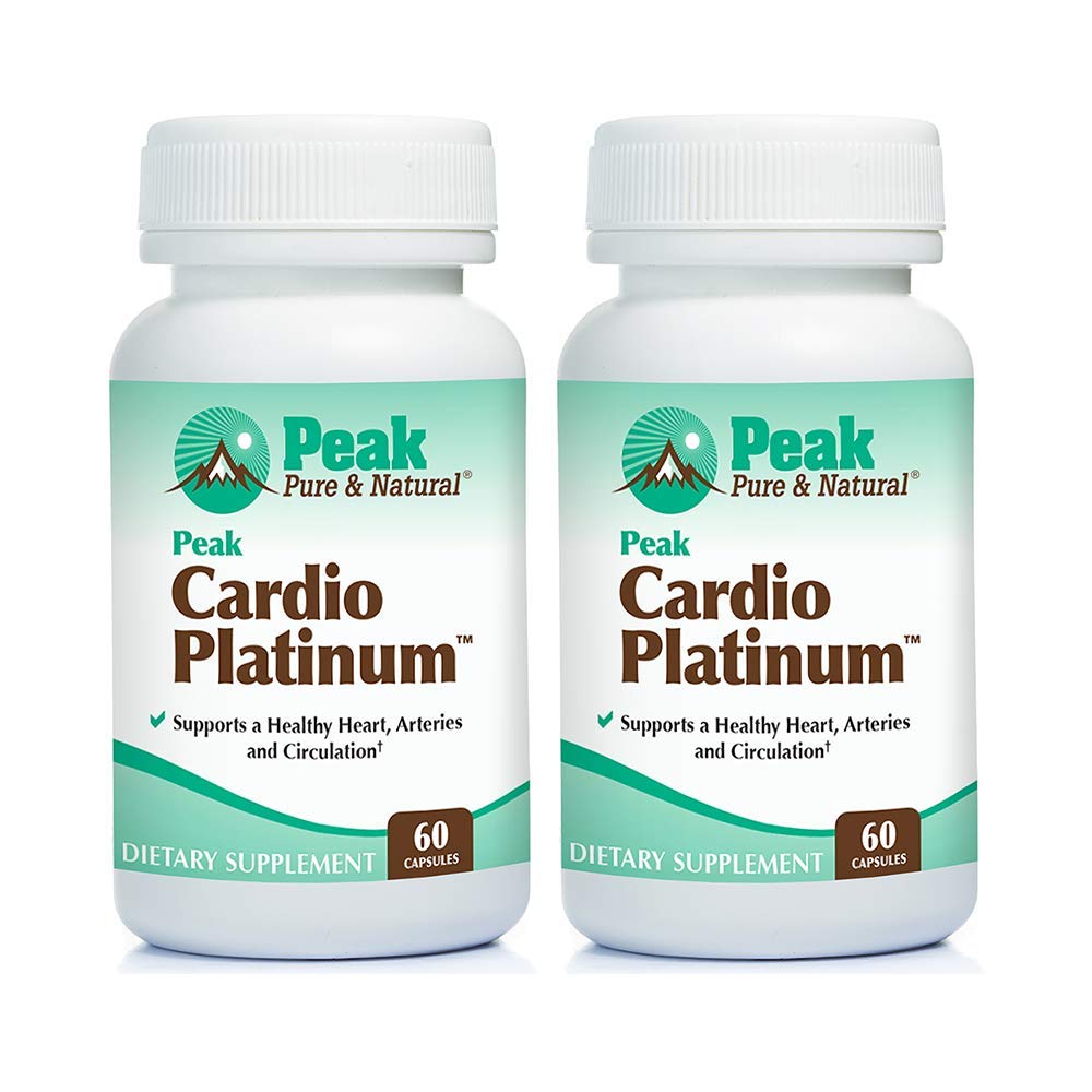 Peak Pure & Natural Peak Cardio Platinum (2 Bottle Pack)